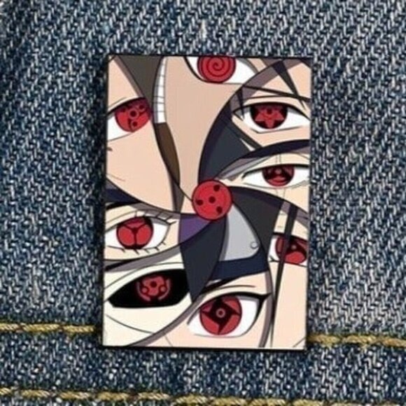 Naruto Other - Uchiha Legacy: All-Sharingan Eyes Naruto Enamel Pin